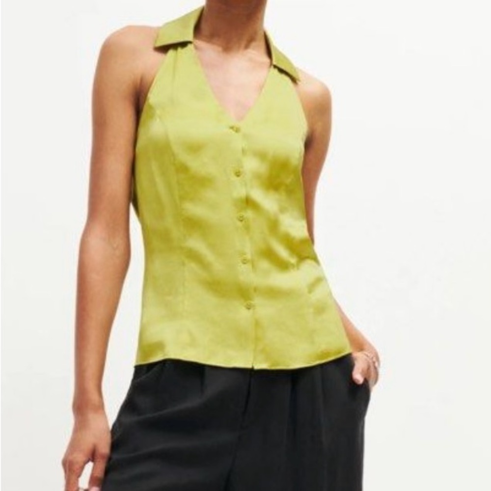 Reformation - Erin Silk Top - Size 6
